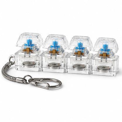 Mini Mechanical Keyboard Keychain – Clicky Keyring