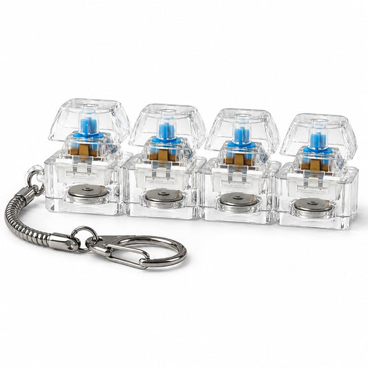 Mini Mechanical Keyboard Keychain – Clicky Keyring